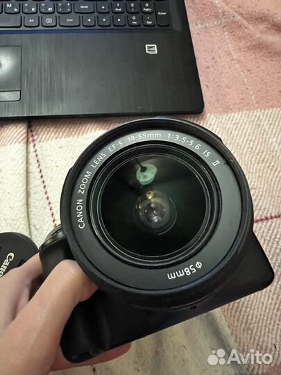 Зеркальный фотоаппарат canon eos 1100d kit