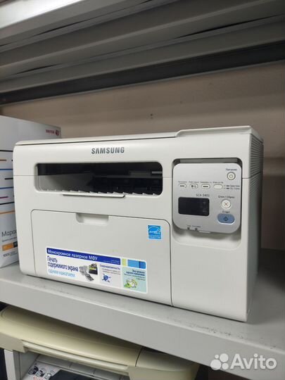 Новое лазерное мфу 3 в 1 Samsung 3407/гарантия