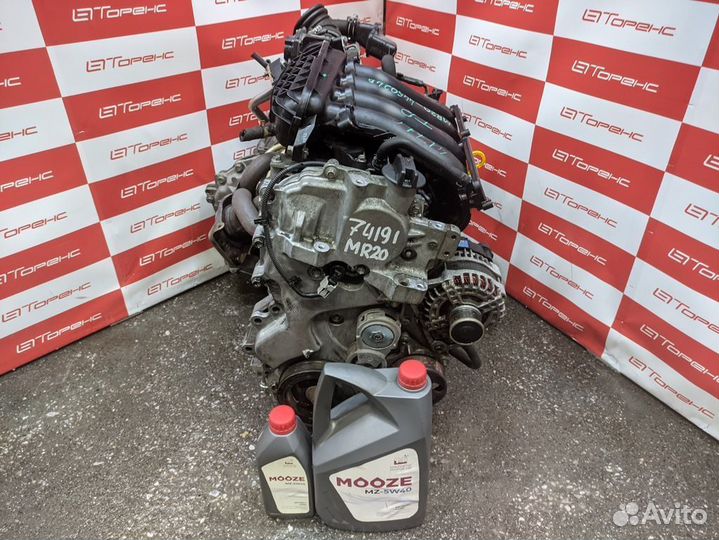 Двигатель MR20DE на bluebird sylphy