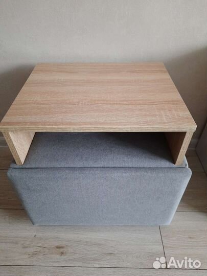 Тумба Boss шенилл Soro Грей, Сонома