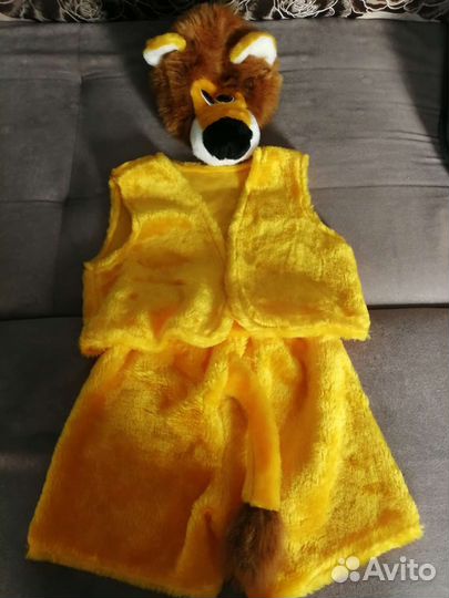 Новогодний костюм львёнка