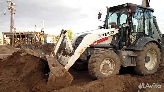 Услуги экскаватора погрузчика terex