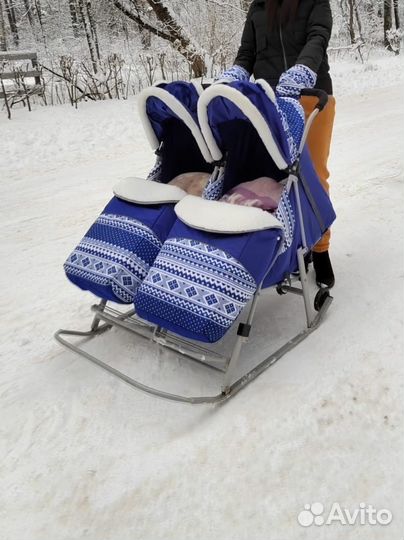 Санки для двойни
