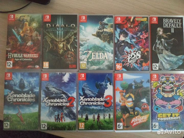 Игры для Nintendo Switch