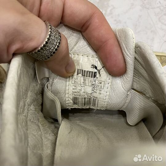 Кожаные кроссовки Puma Mostro 2005 Оригинал