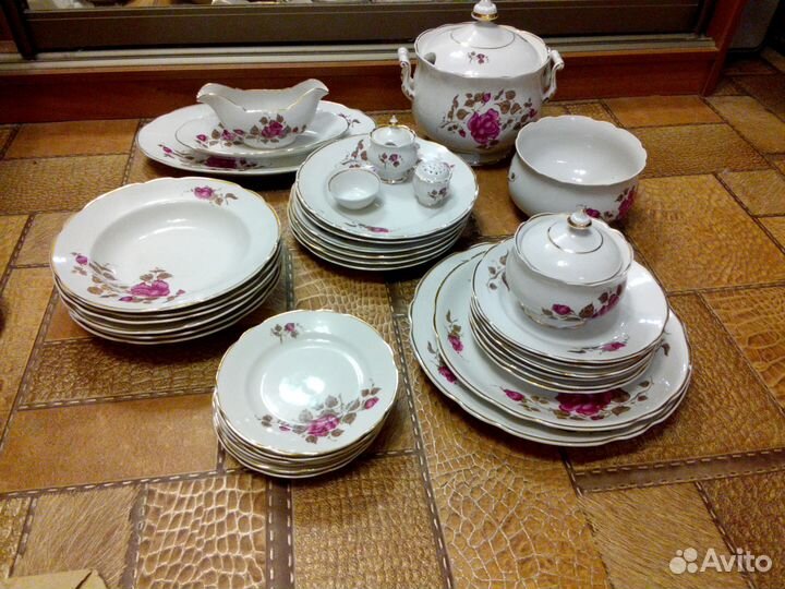 Форфоровая посуда СССР, гдр