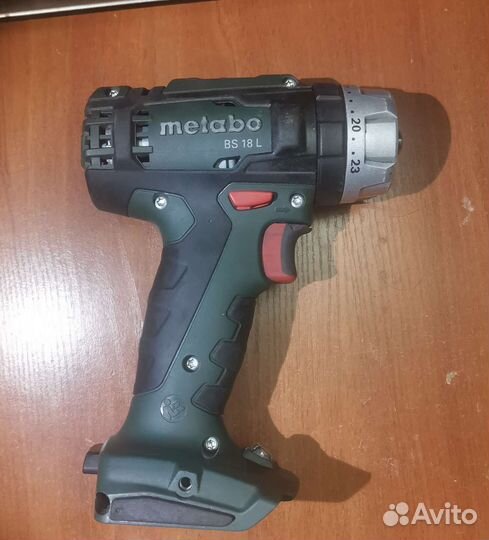 Шуруповерт metabo bs18l