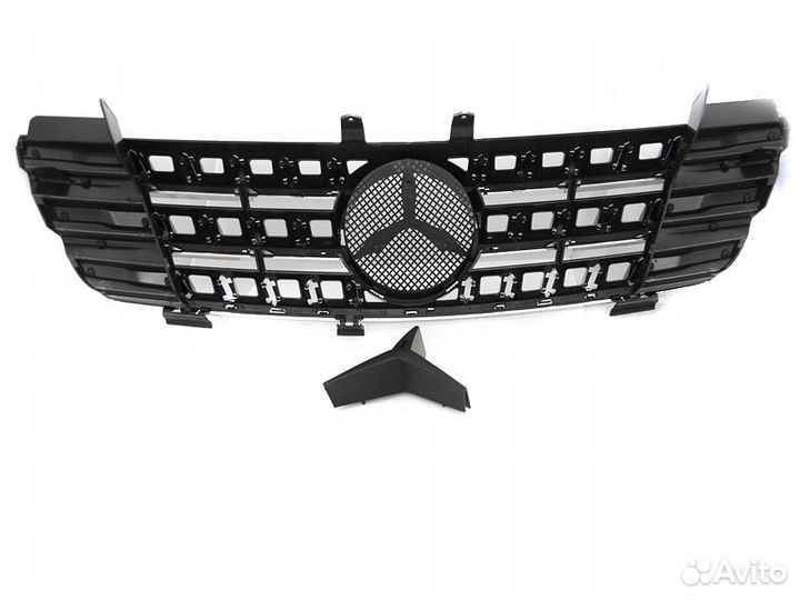 Решетка радиатора Mercedes ML W164 (05-08) grme28