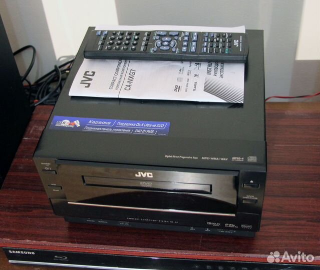 Музыкальный центр JVC CA-NXG7 до Китайской эпохи