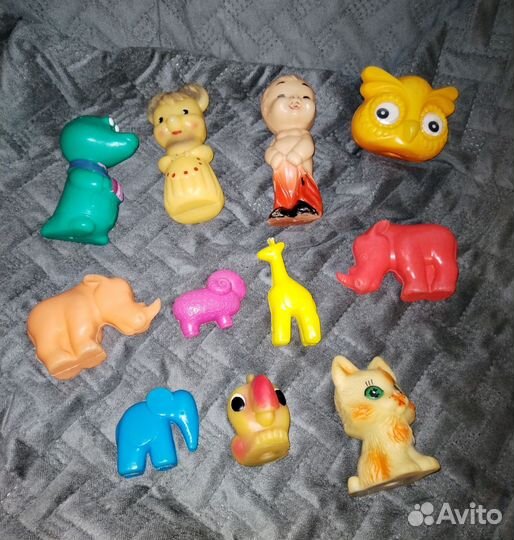 Игрушки СССР пластмассовые