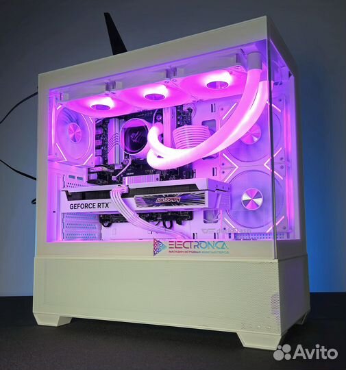 Новый игровой пк Ryzen 5 7500f 32Gb RTX4060Ti