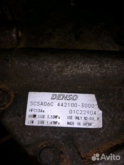 Компрессор кондиционера 1NZ-FE