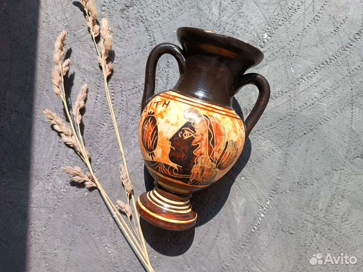 Ваза греческая ручная работа