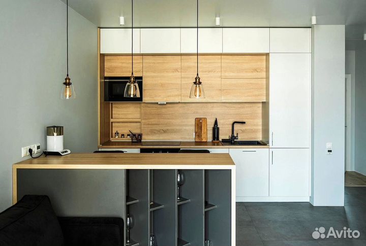 Кухонный гарнитур любой сложности под ключ