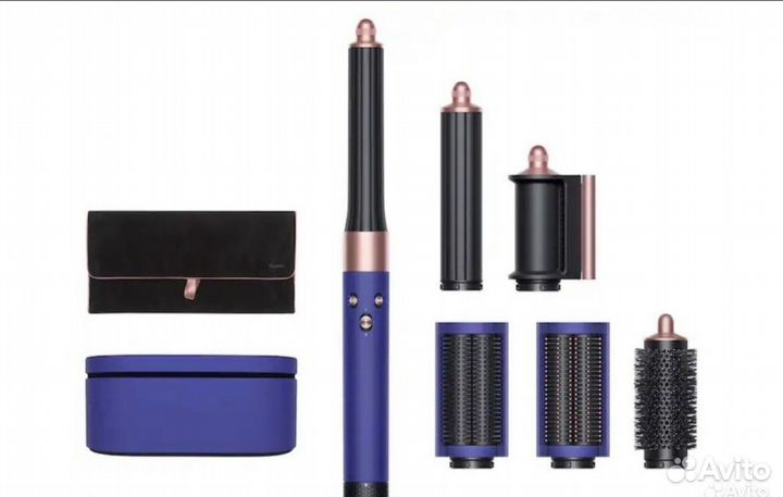 Стайлер dyson airwrap complete long Blue 2024