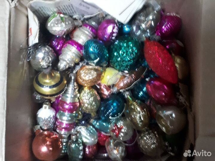 Елочные игрушки СССР