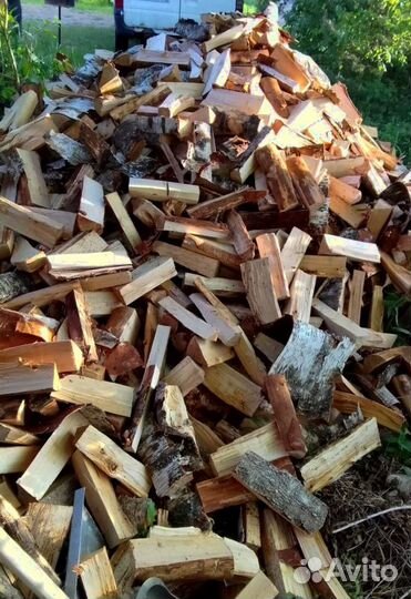 Дрова колотые Береза