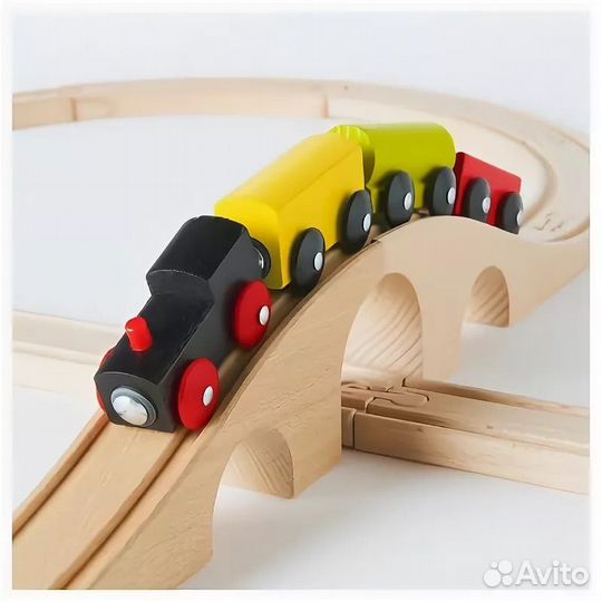 Деревянная железная дорога IKEA
