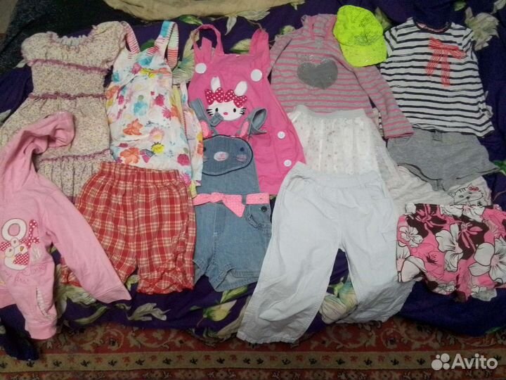 Вещи пакетом для девочки 3 лет