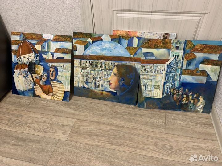 Картина триптих