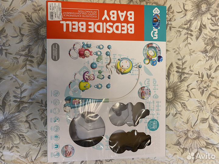 Мобиль для детской кроватки bedsidebell baby