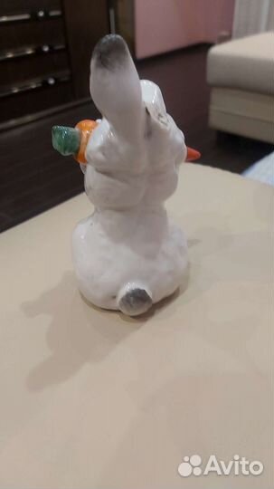 Заяц с морковкой СССР лфз