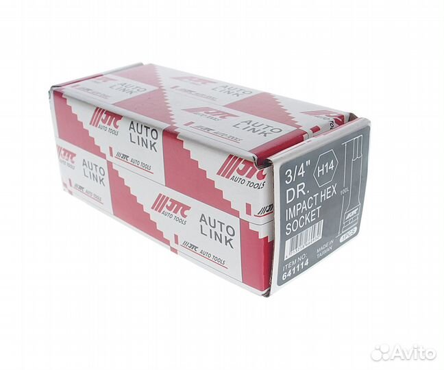 JTC JTC-641114 Бита-головка 34 HEX Н14 ударная L10