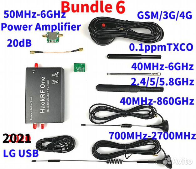 Детектор бпла.Радиоприемник Hackrf One.Полный фарш