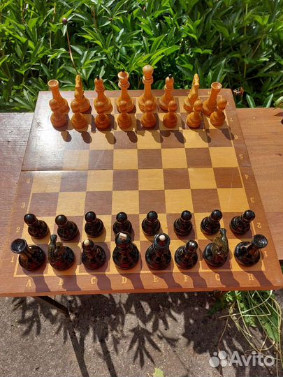 Шахматы утяжеленные гроссмейстерские 45х45 см