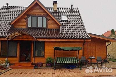 Металлочерепица коричневая