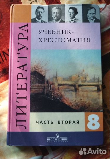 Учебник по литературе 8 класс 2 часть