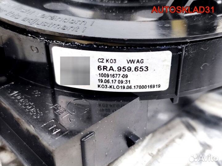 Шлейф подрулевой Skoda Rapid 6RA959653