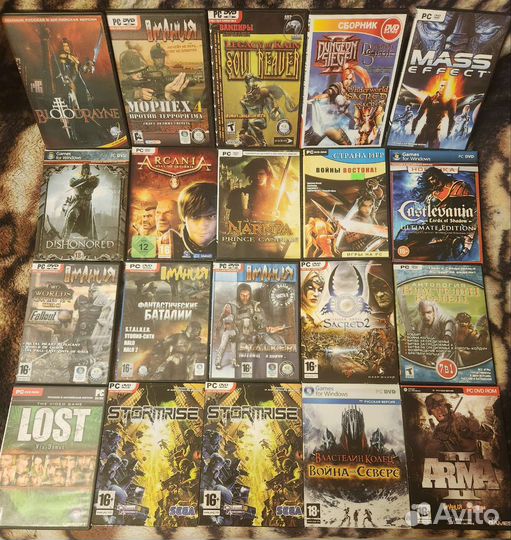 Компьютерные игры диски для пк
