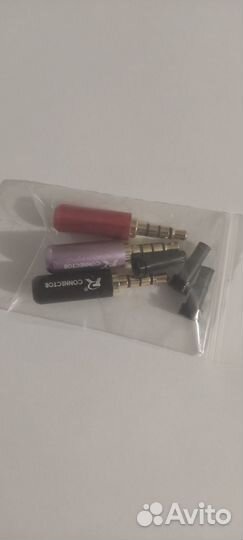 Штекер для наушников 3,5 jack на 4 pin