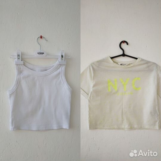 Детские вещи пакетом 152-164 с портфелем 16шт