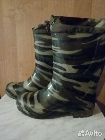 Сапоги резиновые 34,38,42 и бахилы озк для рыбалки