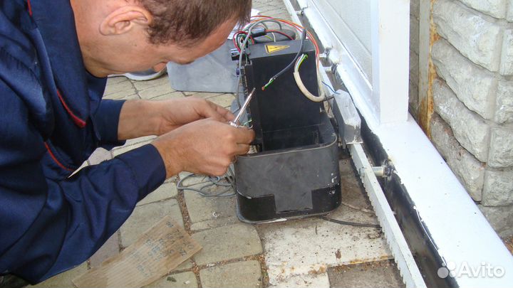 Ремонт привода автоматических ворот