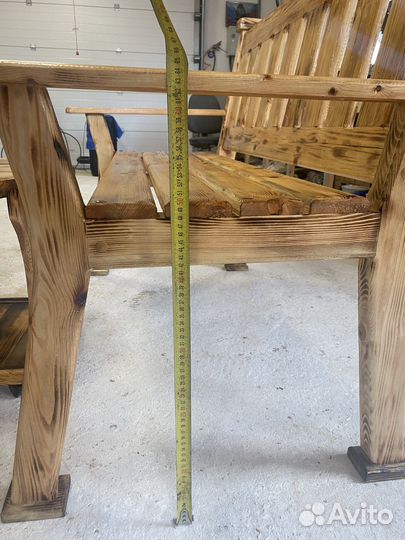 Садовая мебель из дерева