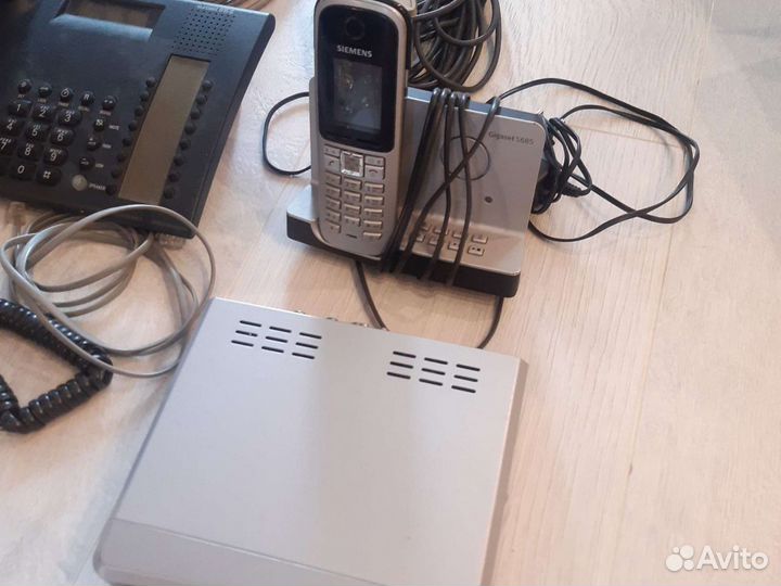 Телефоны Siemens, tvприставка mag 200, инт.кабель