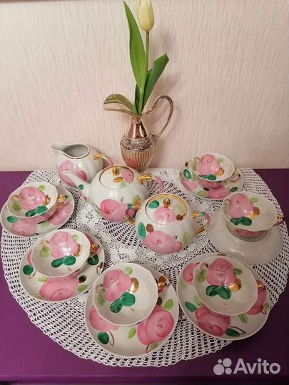 Сервиз чайный Агашки Дулево