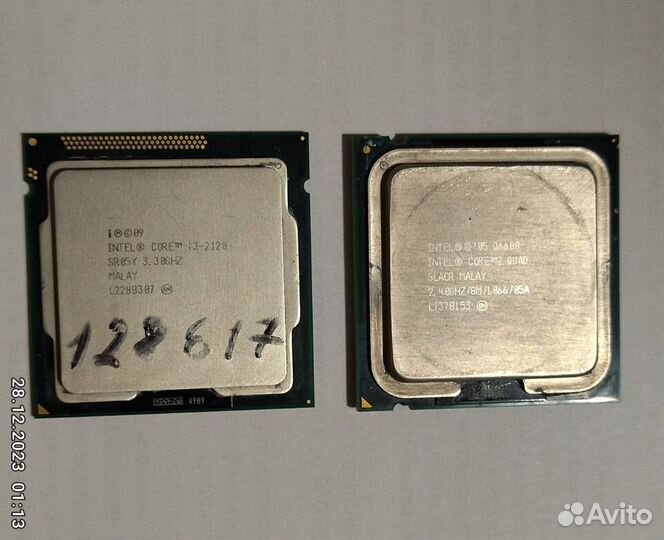 Процессор intel core i3 2120, 775 q6600