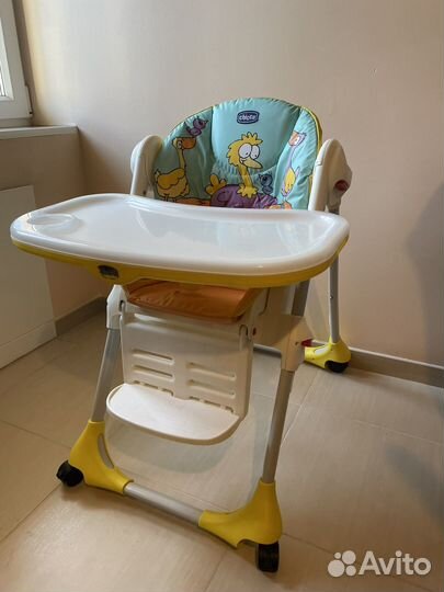 Стульчик для кормления chicco polly