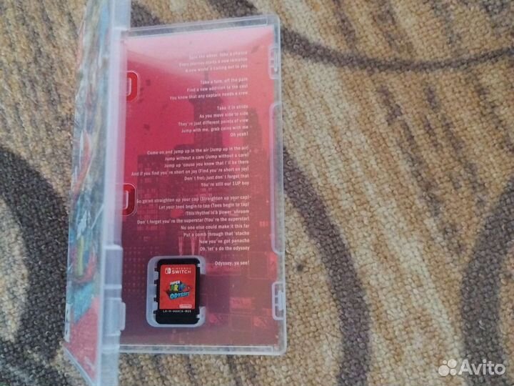 Super mario odyssey nintendo switch