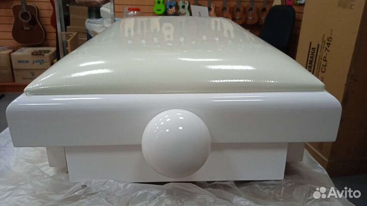 Банкетка для фортепиано Acury BC-018B GWH Белая