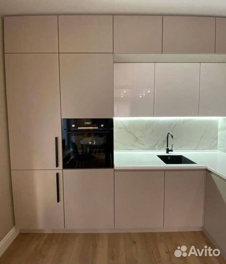 Кухонный гарнитур в стиле хай тек доставка и сборка