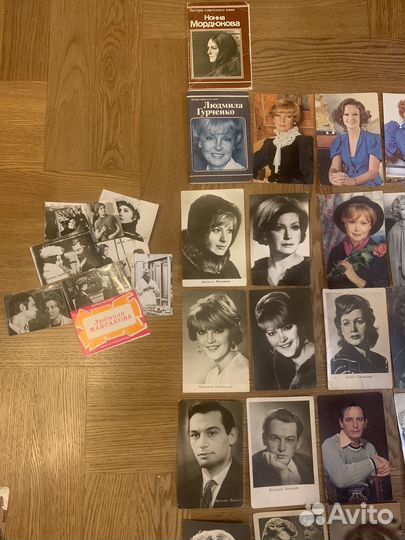 Открытки артисты советского кино
