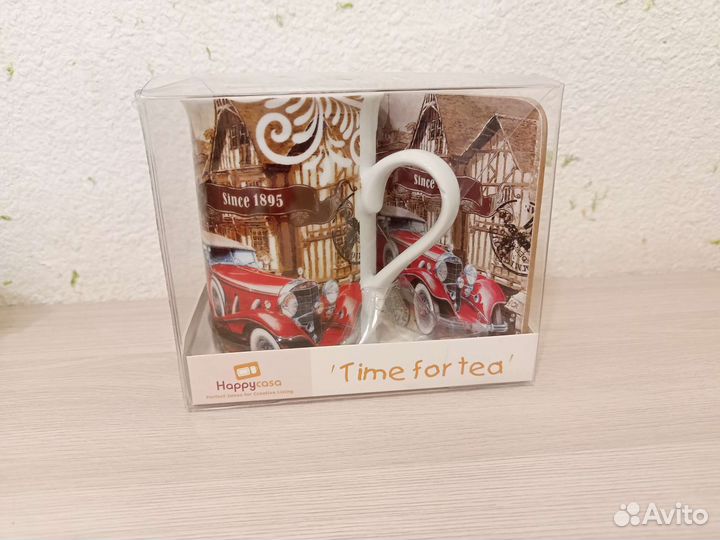 Набор кружка с подставкой