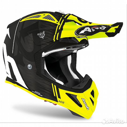 Шлем кроссовый Airoh aviator ACE