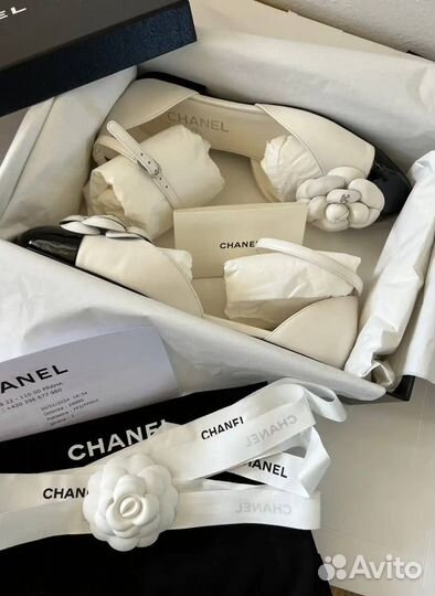 Туфли балетки chanel