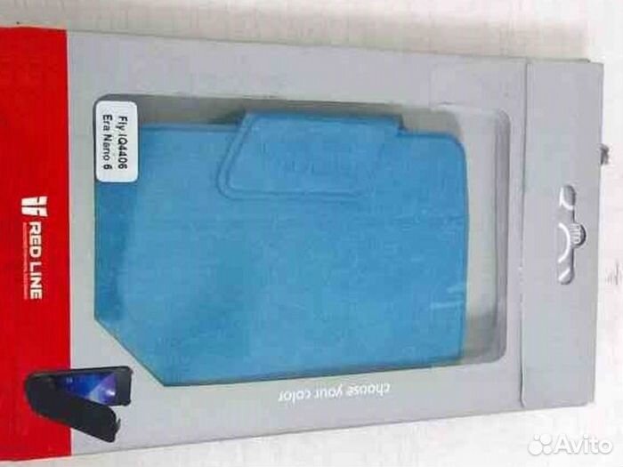 Чехол Red Line Flip для Fly IQ4406 Era Nano 6 бир